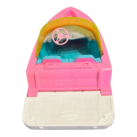 2020 Mattel Barbie Pink and Blue Boat - Picture 4 of 7